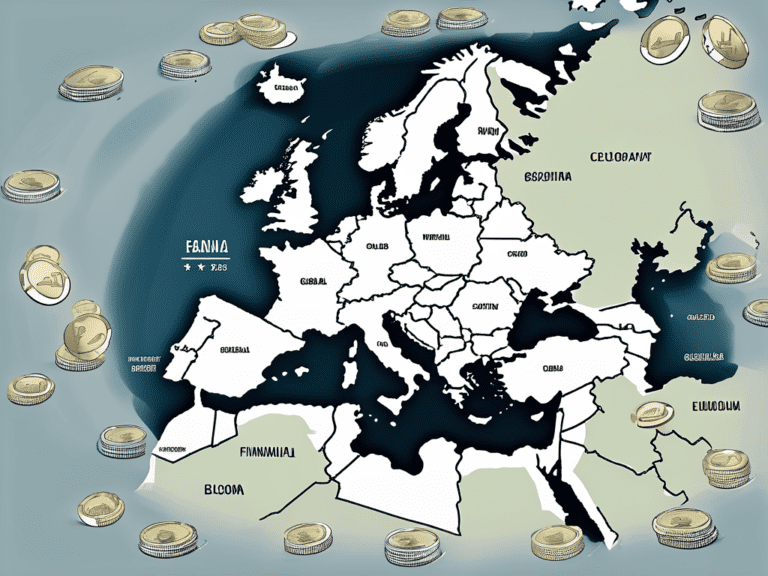 A global map highlighting europe