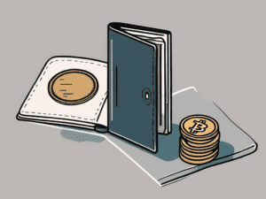 A wallet with a single