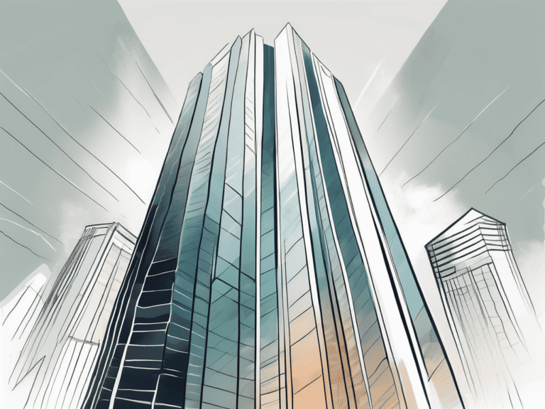 A corporate skyscraper with various levels
