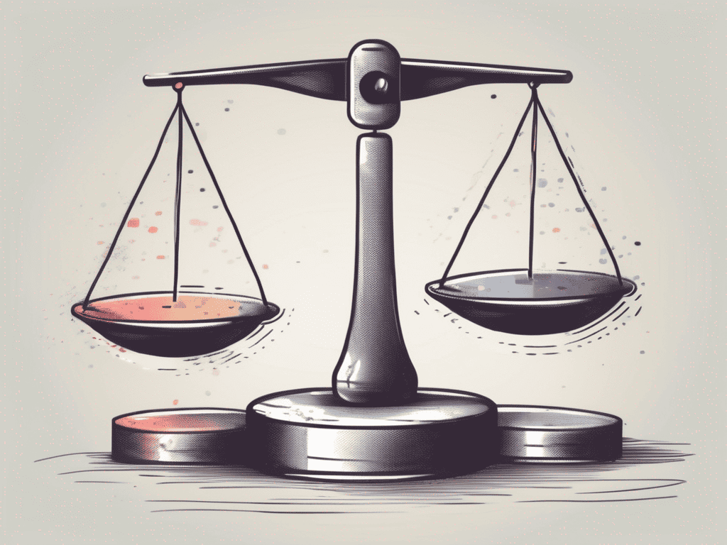 A balance scale